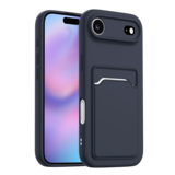 ShieldCase iPhone Air coque en silicone porte carte (bleu foncé) ShieldCase iPhone Air coque en silicone porte carte (bleu foncé)