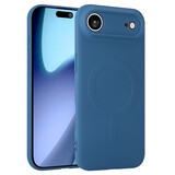 ShieldCase Coque arrière MagSafe en silicone pour iPhone Air (bleu foncé) ShieldCase Coque arrière MagSafe en silicone pour iPhone Air (bleu foncé)