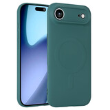 ShieldCase Coque arrière MagSafe en silicone pour iPhone Air (vert foncé) ShieldCase Coque arrière MagSafe en silicone pour iPhone Air (vert foncé)