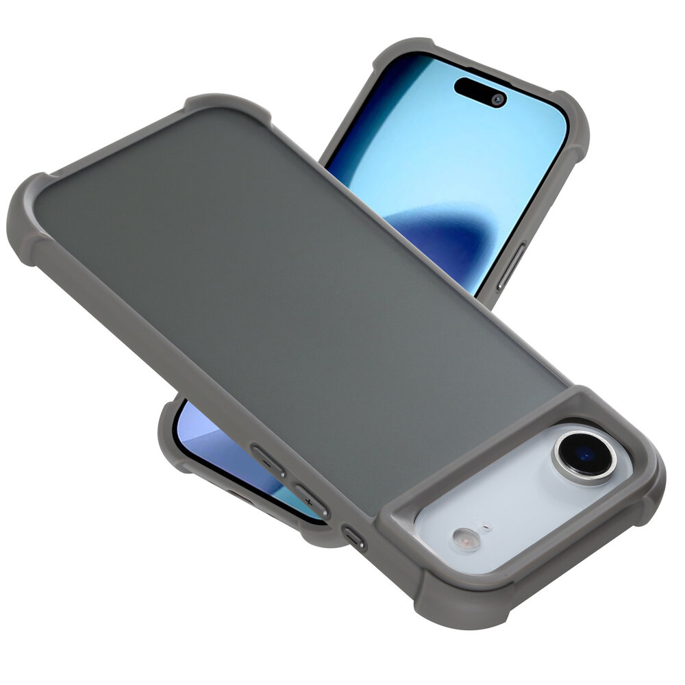 Coverzs Coverzs Coque antichoc mate iPhone Air (gris) Coverzs Coverzs Coque antichoc mate iPhone Air (gris)