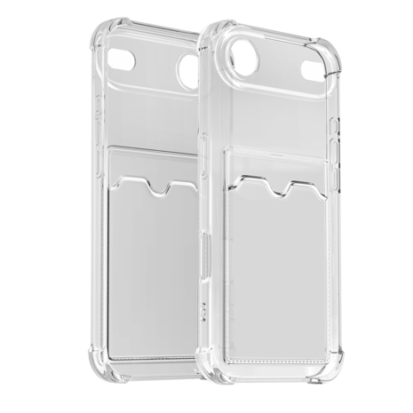 ShieldCase ShieldCase iPhone Air coque en TPU avec porte carte (transparente) ShieldCase ShieldCase iPhone Air coque en TPU avec porte carte (transparente)