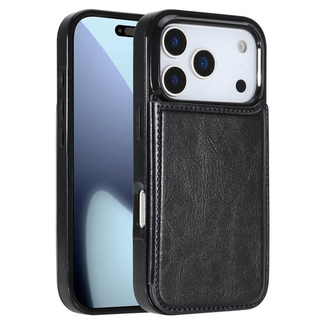 ShieldCase ShieldCase iPhone 17 Pro étui portefeuille (noir) ShieldCase ShieldCase iPhone 17 Pro étui portefeuille (noir)