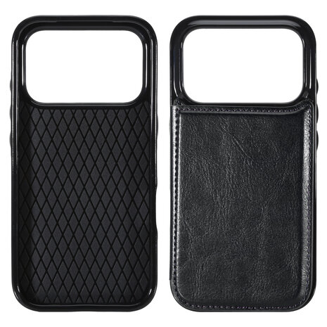 ShieldCase ShieldCase iPhone 17 Pro étui portefeuille (noir) ShieldCase ShieldCase iPhone 17 Pro étui portefeuille (noir)