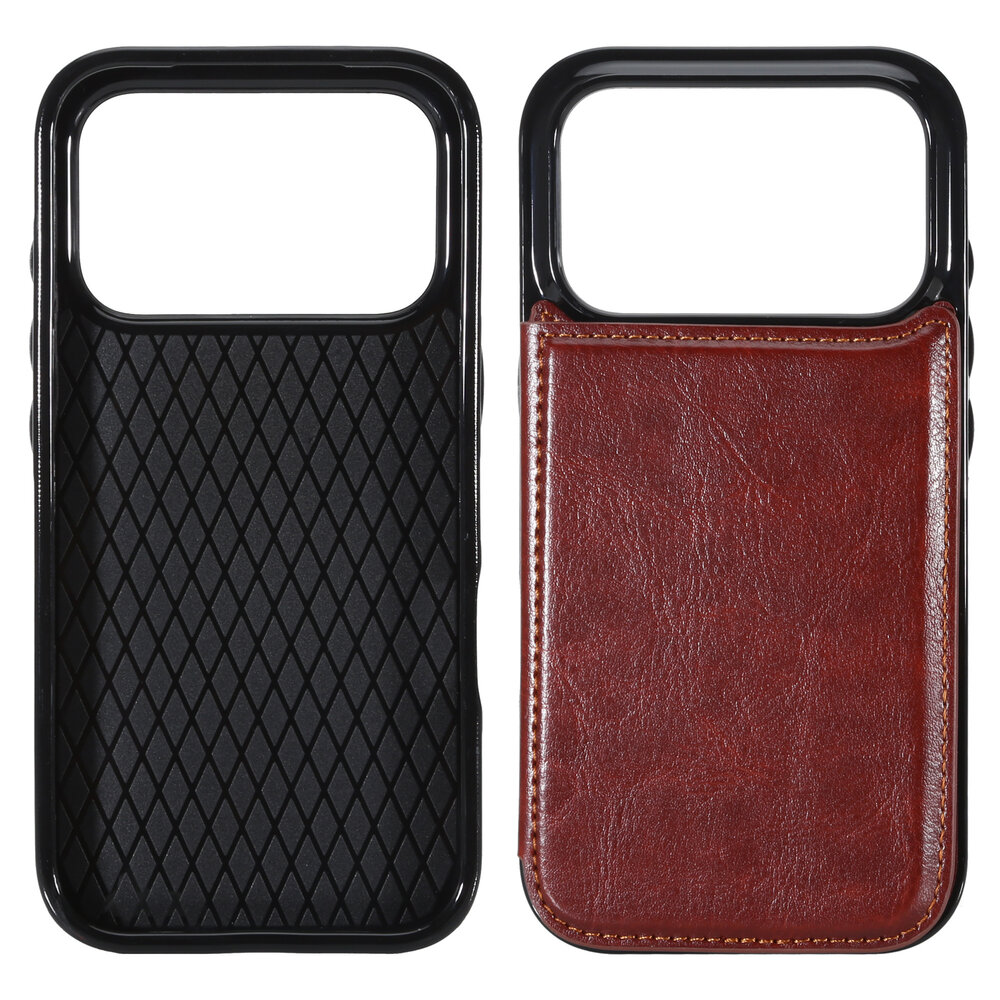 ShieldCase ShieldCase iPhone 17 Pro étui portefeuille (marron) ShieldCase ShieldCase iPhone 17 Pro étui portefeuille (marron)