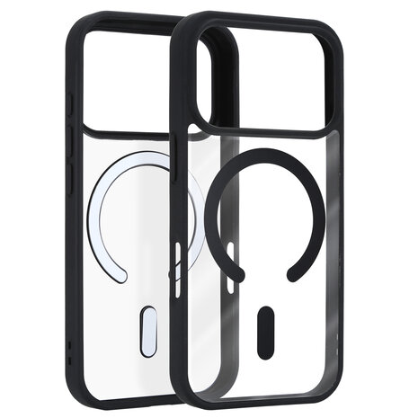 ShieldCase ShieldCase Coque MagSafe pour iPhone 17 Pro avec bord coloré (noir) ShieldCase ShieldCase Coque MagSafe pour iPhone 17 Pro avec bord coloré (noir)