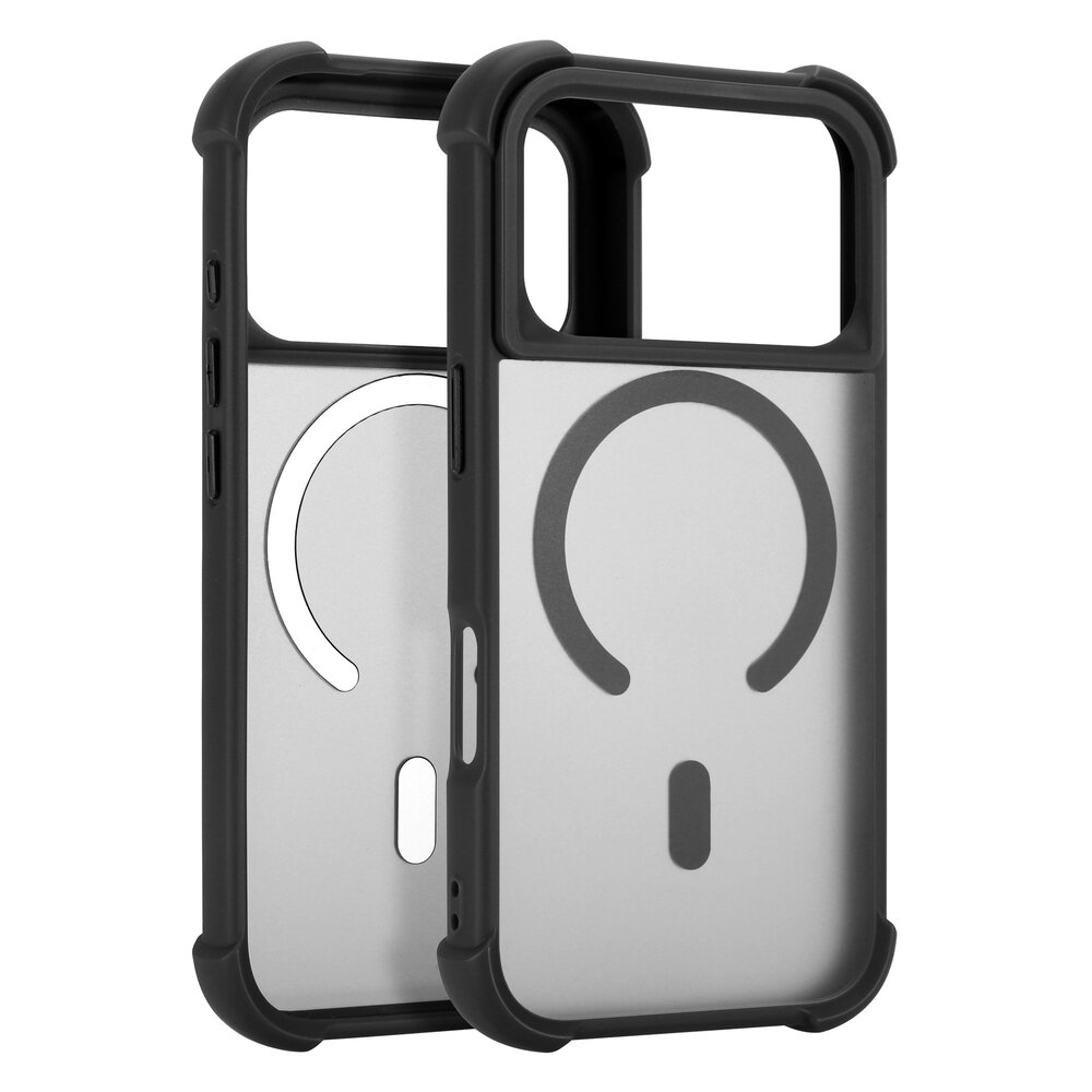 Coverzs Coverzs Coque antichoc mate avec MagSafe iPhone 17 Pro (noir) Coverzs Coverzs Coque antichoc mate avec MagSafe iPhone 17 Pro (noir)