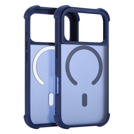 Coverzs Coverzs Coque antichoc mate avec MagSafe iPhone 17 Pro (bleu foncé) Coverzs Coverzs Coque antichoc mate avec MagSafe iPhone 17 Pro (bleu foncé)