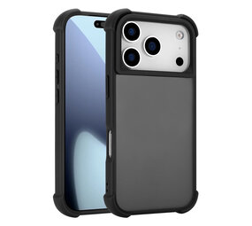 Coverzs Coque antichoc mate iPhone 17 Pro (noir)