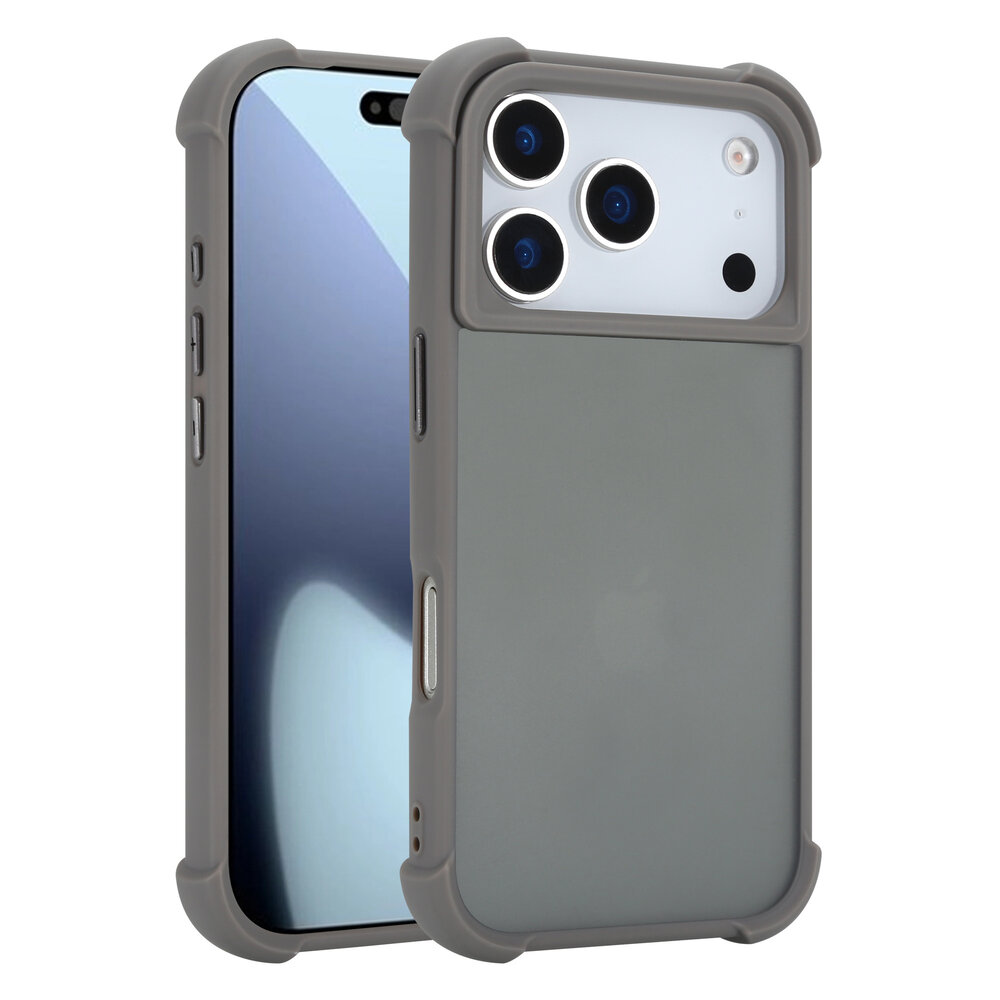 Coverzs Coverzs Coque antichoc mate iPhone 17 Pro (gris) Coverzs Coverzs Coque antichoc mate iPhone 17 Pro (gris)