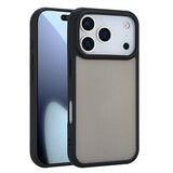 Coverzs iPhone 17 Pro mate Hardcase (noir)
