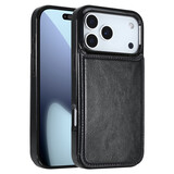 ShieldCase iPhone 17 Pro Max étui portefeuille (noir)
