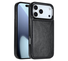 ShieldCase iPhone 17 Pro Max étui portefeuille (noir)