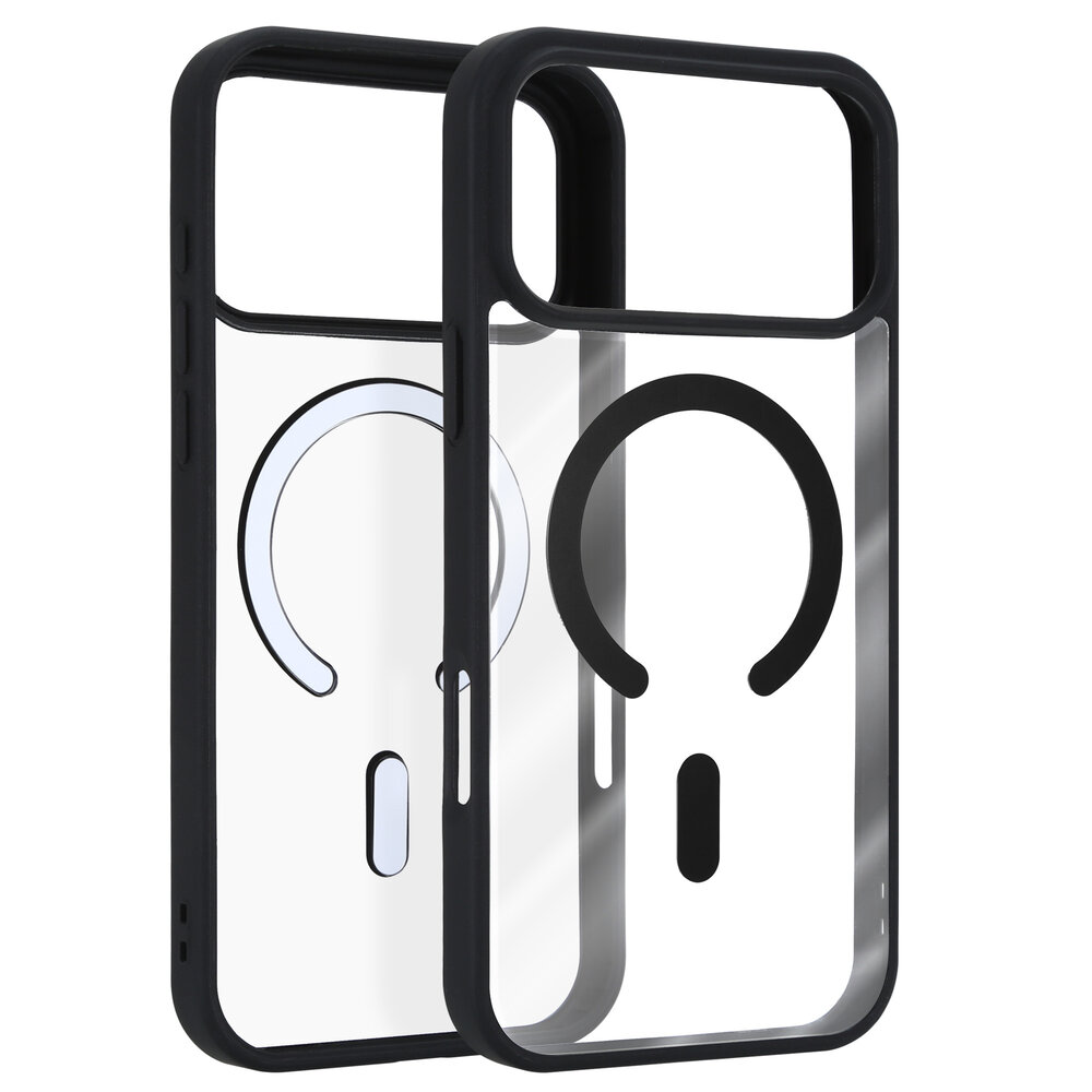 ShieldCase ShieldCase Coque MagSafe pour iPhone 17 Pro Max avec bord coloré (noir) ShieldCase ShieldCase Coque MagSafe pour iPhone 17 Pro Max avec bord coloré (noir)