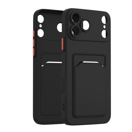 ShieldCase ShieldCase iPhone 17 Pro Max Back cover avec porte carte (noir) ShieldCase ShieldCase iPhone 17 Pro Max Back cover avec porte carte (noir)