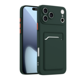 ShieldCase iPhone 17 Pro Max Back cover avec porte carte (vert foncé)