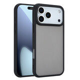 Coverzs iPhone 17 Pro Max mate Hardcase (noir)