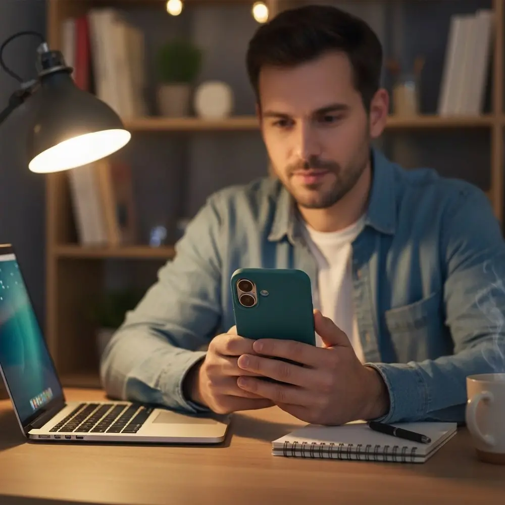 ShieldCase ShieldCase iPhone 17 coque en silicone (vert foncé)