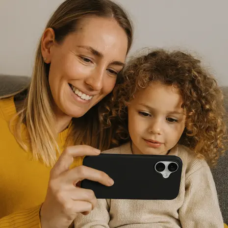 Ceezs Ceezs coque en silicone iPhone 17 (noir)