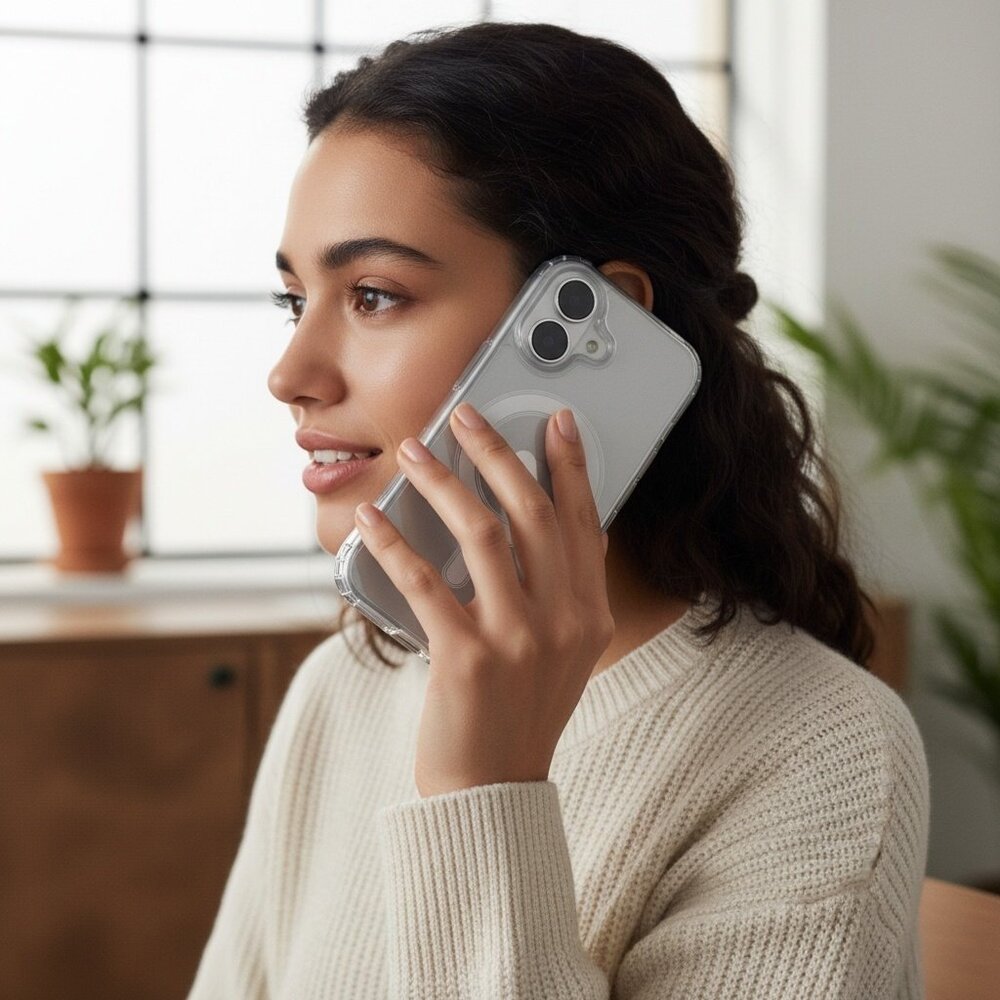 ShieldCase ShieldCase iPhone 17 coque MagSafe en silicone (transparente)