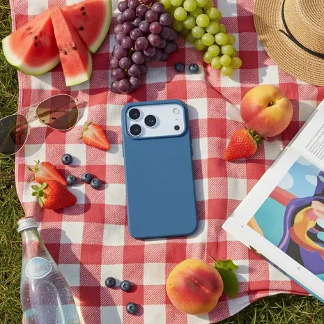 ShieldCase ShieldCase iPhone 17 Pro coque en silicone (bleu foncé) ShieldCase ShieldCase iPhone 17 Pro coque en silicone (bleu foncé)