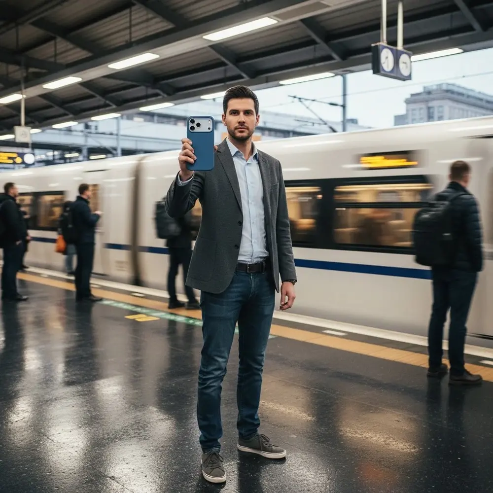 ShieldCase ShieldCase iPhone 17 Pro coque en silicone (bleu foncé) ShieldCase ShieldCase iPhone 17 Pro coque en silicone (bleu foncé)