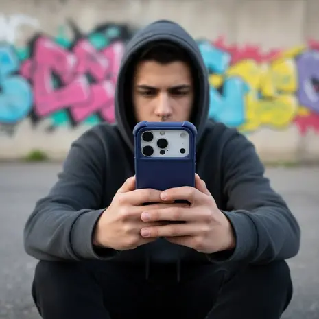 Coverzs Coverzs Coque antichoc mate iPhone 17 Pro (bleu foncé) Coverzs Coverzs Coque antichoc mate iPhone 17 Pro (bleu foncé)