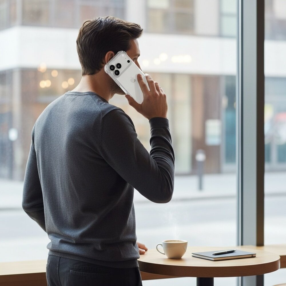 ShieldCase ShieldCase iPhone 17 Pro Max coque antichoc (transparente) ShieldCase ShieldCase iPhone 17 Pro Max coque antichoc (transparente)