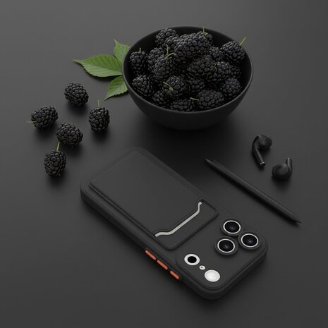 ShieldCase ShieldCase iPhone 17 Pro Max Back cover avec porte carte (noir) ShieldCase ShieldCase iPhone 17 Pro Max Back cover avec porte carte (noir)