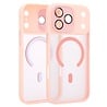 Coverzs Coverzs iPhone 17 Pro Max coque mate MagSafe avec cache de caméra (rose)