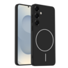 Coverzs Coverzs Coque MagSafe en silicone 'slim' Samsung Galaxy S25 Plus (noir)