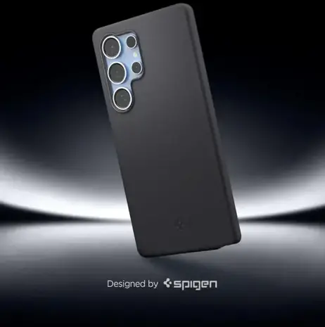 Spigen Spigen Samsung Galaxy S25 Ultra silicone Fit MagFit coque (noir)