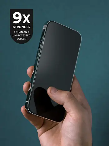 BodyGuardz BodyGuardz iPhone 17 Pure3 protecteur d'écran avec bordure noire