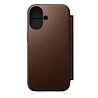 Nomad Nomad iPhone 17 Modern Leather Folio case (marron)