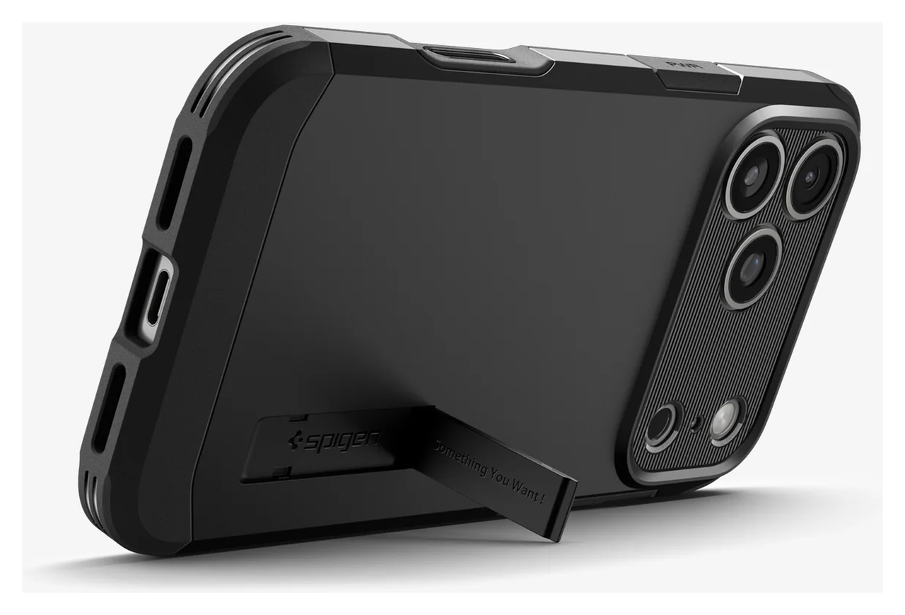 Spigen Spigen iPhone 17 Pro Tough Armor MagSafe case (noir)