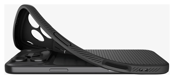 Spigen Spigen iPhone 17 Pro Max Liquid Air coque (noir) Spigen Spigen iPhone 17 Pro Max Liquid Air coque (noir)