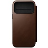Nomad Nomad iPhone 17 Pro Max Modern Leather Folio case (marron)
