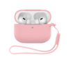ShieldCase® ShieldCase Airpods Pro 3 coque en silicone avec cordon (roze) ShieldCase® ShieldCase Airpods Pro 3 coque en silicone avec cordon (roze)