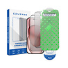 Coverzs Coverzs iPhone 15 Tempered Glass Privacy protecteur d'écran avec cadre (2-Pack)