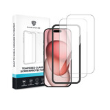 ShieldCase iPhone 15 Tempered Glass Basic protecteur d'écran (2-Pack)