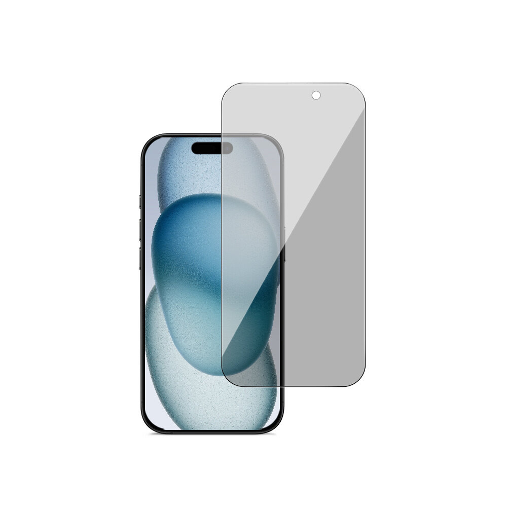 ShieldCase ShieldCase iPhone 15 Plus Tempered Glass Basic Privacy protecteur d'écran (2-Pack)