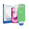 Coverzs Coverzs iPhone 16 Tempered Glass protecteur d'écran avec cadre (2-Pack)