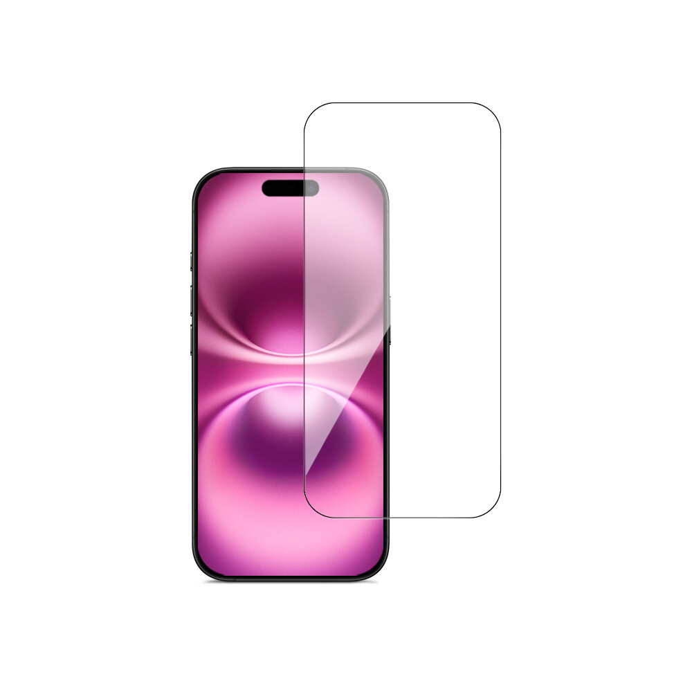 ShieldCase ShieldCase iPhone 16 Tempered Glass Basic protecteur d'écran (2-Pack)