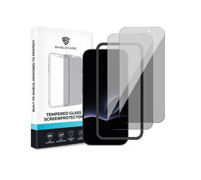 ShieldCase iPhone 17 Pro Max Tempered Glass Basic Privacy protecteur d'écran (2-Pack)