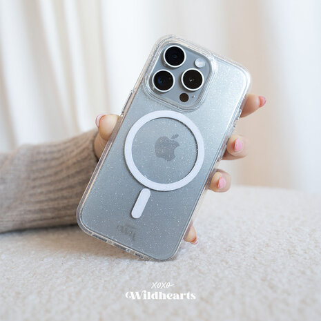 xoxo Wildhearts xoxo Wildhearts Sparkle Away - transparent MagSafe - iPhone 17 Pro