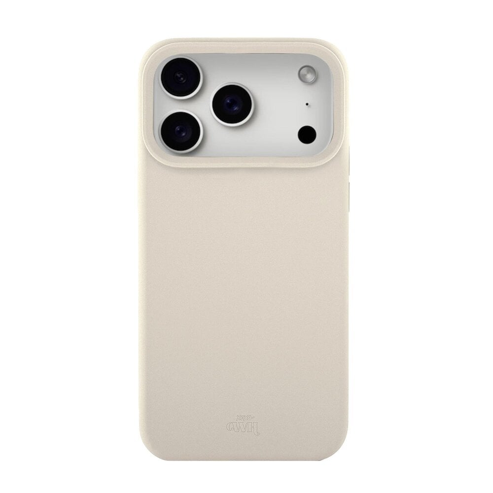 xoxo Wildhearts xoxo Wildhearts Shockproof coque en silicone - beige - iPhone 17 Pro Max