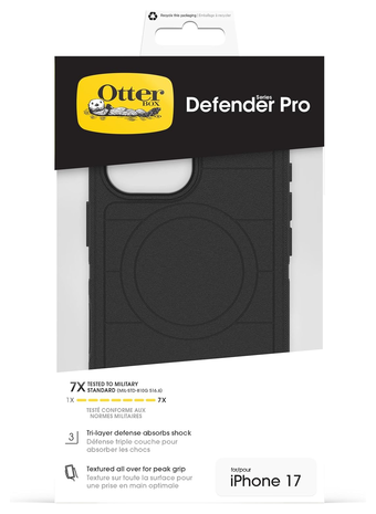 Otterbox Otterbox iPhone 17 Defender Pro MagSafe coque (noir)