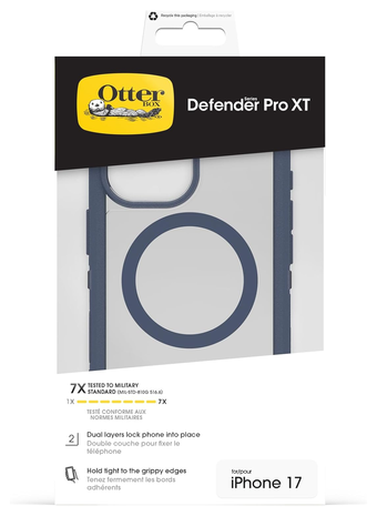 Otterbox Otterbox iPhone 17 Defender Pro XT coque (transparent/bleu)