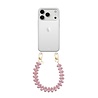 xoxo Wildhearts xoxo Wildhearts iPhone 17 Pro Max - Funky Hearts (Pink Metal) Coque en transparente avec cordon xoxo Wildhearts xoxo Wildhearts iPhone 17 Pro Max - Funky Hearts (Pink Metal) Coque en transparente avec cordon