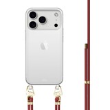 xoxo Wildhearts iPhone 17 Pro - Red Rules Coque en transparente avec cordon