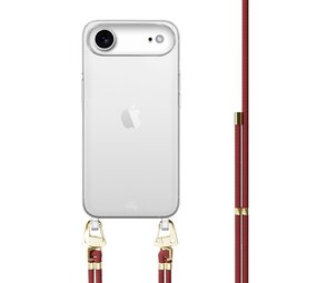 xoxo Wildhearts iPhone 17 Air - Red Rules Coque en transparente avec cordon